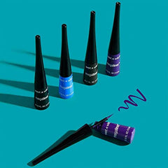 Wet n Wild 874A Megaliner liquid eyeliner, 0.12 Fl Oz, Electric Purple