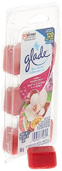 Glade Wax Melts Air Freshener and Odor Eliminator, Scented Essential Oils for Home and Bathroom, Vanilla Passionfruit, 6 Count