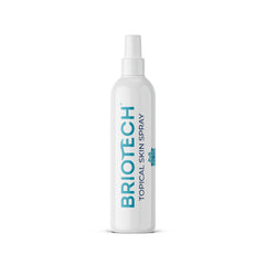 BRIOTECH Topical Skin Spray, Hypochlorous Acid Spray for Body & Face, Eyelid Cleanser, HOCl Facial Mist, Support Against Irritation and Redness, Stocking Stuffers, Packaging May Vary, 4 oz, 1 ct