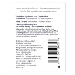 PanOxyl Clarifying Exfoliant, with 2% Salicylic Acid, Leave-On Treatment, Helps Clear and Prevent Acne Pimples, Penetrates Pores for Clearer Skin, pH-balanced, Alcohol-Free Formula, 118ml