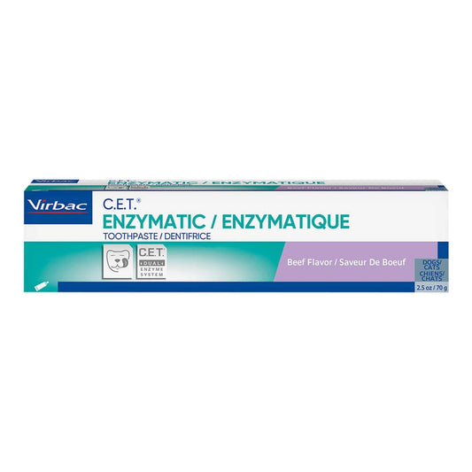 C.E.T.® Enzymatic Toothpaste for Dogs and Cats, Beef, 2.5 oz