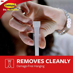 Command Utility Hooks Value Pack, Adhesive Hooks, Medium, 6 Wall Hooks 12 Medium Strips