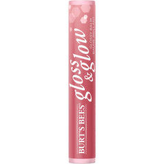 Burt's Bees Gloss and Glow Glossy Balm, 100% Natural Origin, Wine Wednesday, 1 Tube, Red
