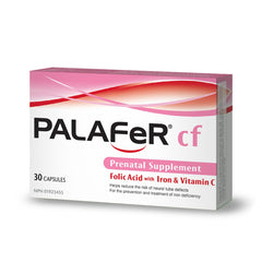 Palafer CF Prenatal Supplement Capsules 30s