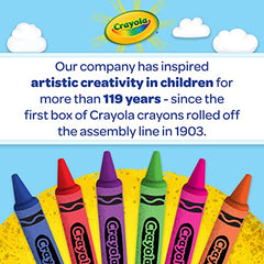 Crayola Canada Glitter Markers 6-Count Arts & Crafts, white-540 (58-8168)