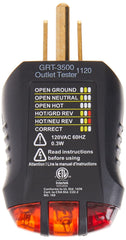 Gardner Bender GRT-3500 Standard Outlet Tester