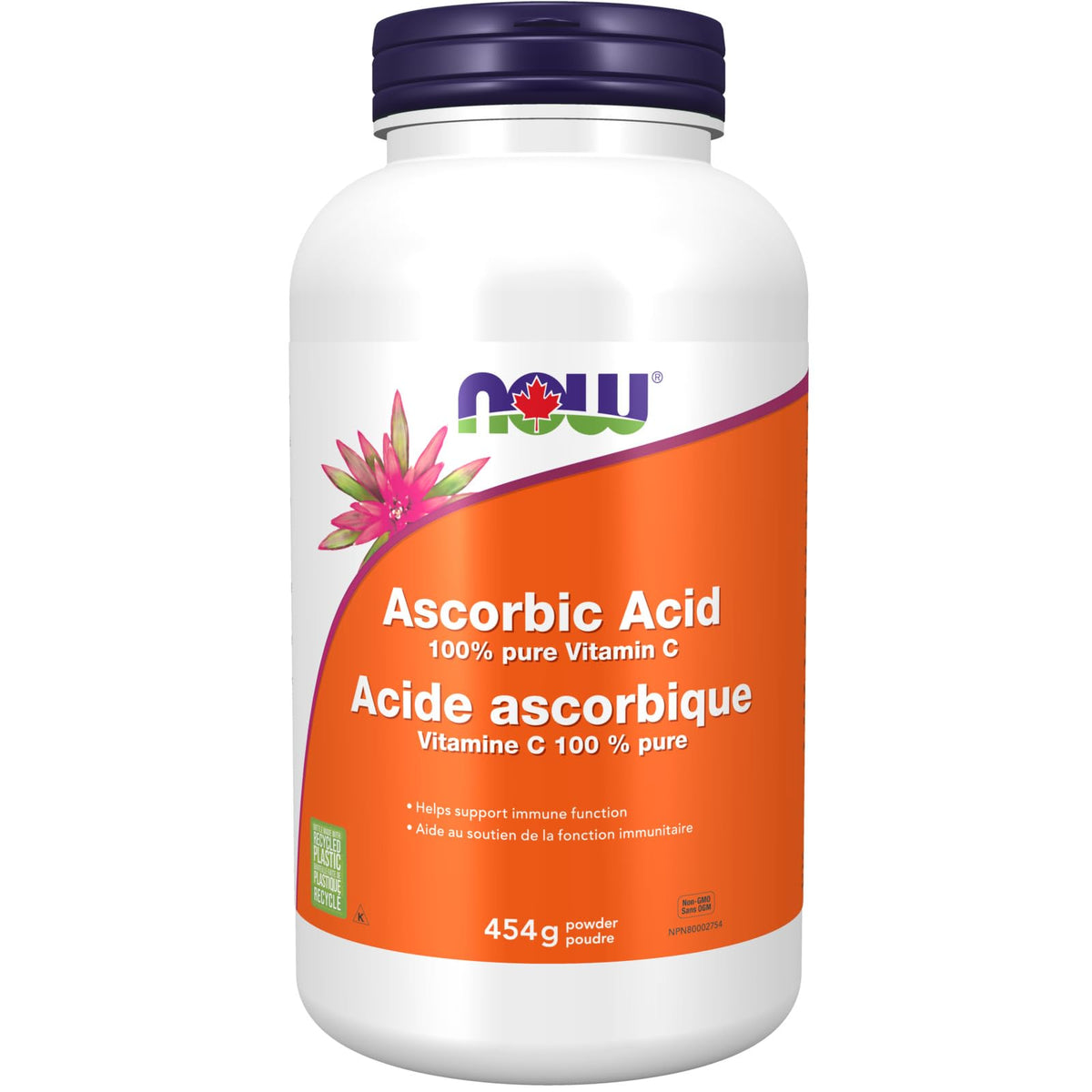 NOW Supplements, Vitamin C Crystals (Ascorbic Acid), Antioxidant Protection, 454g
