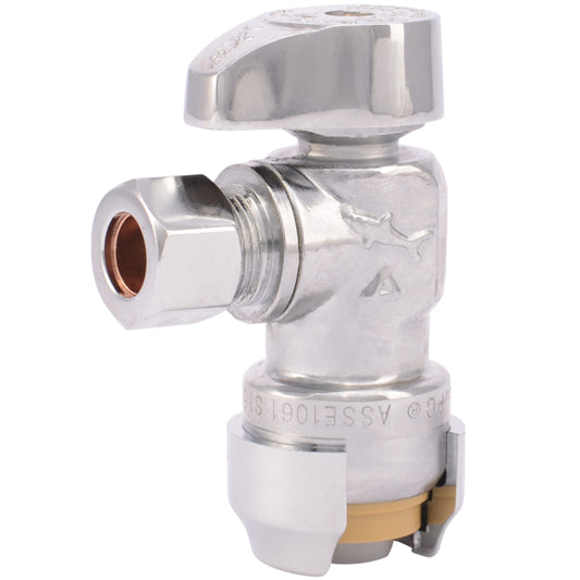 SharkBite 23036-0000LF Angle Stops and Fixture Supply Fittings, 1/2-Inch by 3/8-Inch