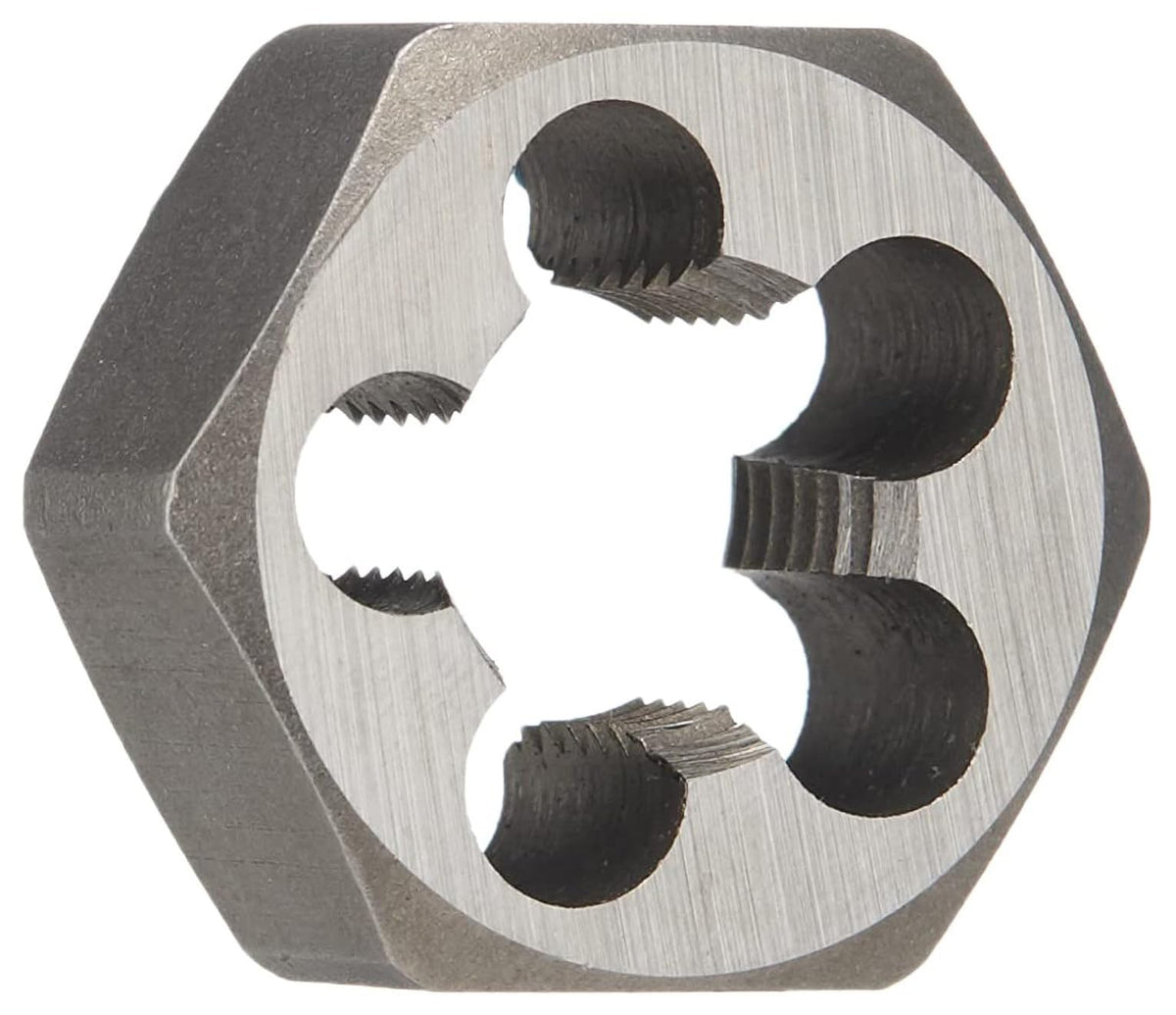 Drill America DWT Series Qualtech Carbon Steel Hex Threading Die, M27 x 1.5 Size (Pack of 1)