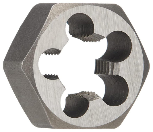 Drill America DWT Series Qualtech Carbon Steel Hex Threading Die, M27 x 1.5 Size (Pack of 1)