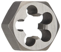 Drill America DWT Series Qualtech Carbon Steel Hex Threading Die, M27 x 1.5 Size (Pack of 1)