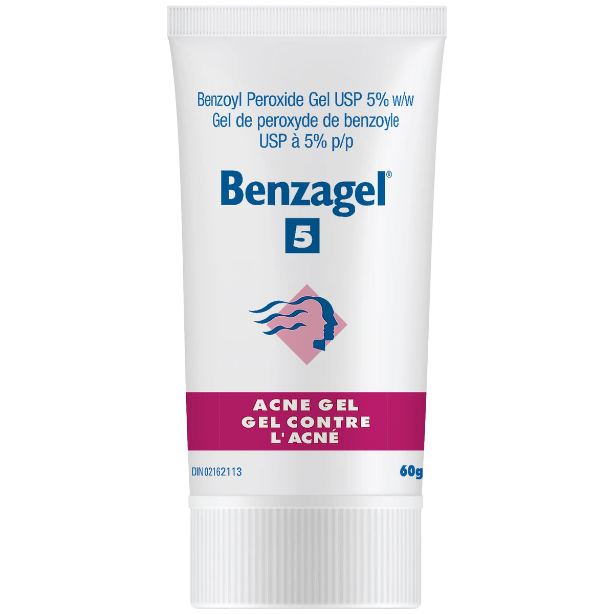 Benzagel Micronized 5% Benzoyl Peroxide Acne Gel, 60 Grams