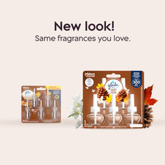 Glade PlugIns Air Freshener Refill, Scented and Essential Oils for Bathroom and Home Fragrance, Cashmere Woods, 5 Count