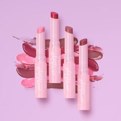 Burt's Bees Gloss and Glow Glossy Balm, 100% Natural Origin, Wine Wednesday, 1 Tube, Red