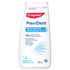 Colgate PreviDent 5000 ppm Booster Plus Toothpaste - Spearmint, 100mL - Fluoride Enamel Protection, Sensitive Teeth Relief, Travel Size - Dentifrice for Daily Oral Care (Package May Vary)