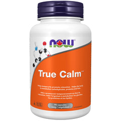 NOW Supplements, True Calm™, with Magnesium, GABA, B Vitamins & More, 90 Veg Capsules