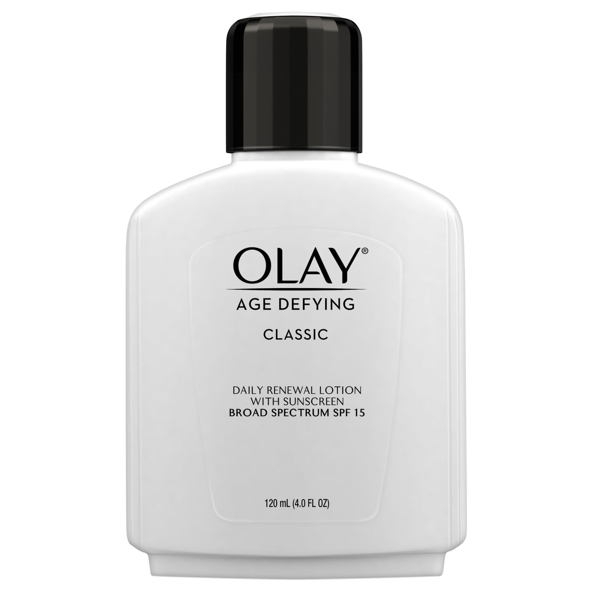 Olay Age Defying Classic Daily Renewal Lotion, Beta-Hydroxy Acid with Sunscreen SPF 15, 120 mL