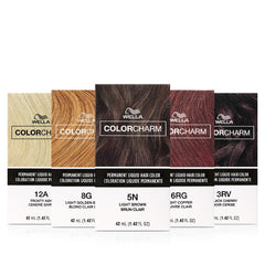 WELLA Color Charm Permanent Liquid Hair Color for Gray Coverage, 6R Red Terra Cotta, 1.4 Fl Oz