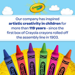 Crayola Canada Glitter Markers 6-Count Arts & Crafts, white-540 (58-8168)