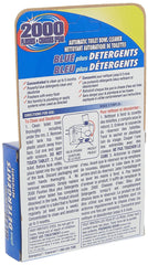 2000 Flushes Automatic Toilet Bowl Cleaner | Blue plus Detergents 100g | Makes scrubbing easier by helping break down toilet bowl residue and stains, with pine oil scent | 2 Cubes