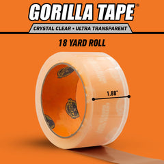 Gorilla 6060002 Crystal Clear Glass Tape 18YD, 1 - Pack